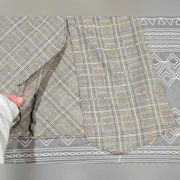 Maeve Reese Plaid Sleeveless Twist Front Dress Size 8 - Picture 3 of 12